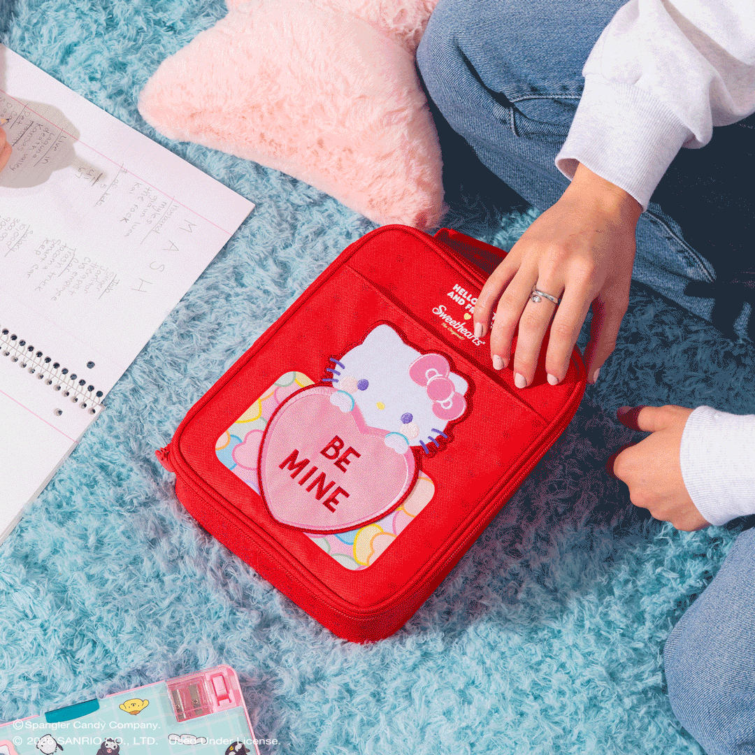 hello-kitty-and-friends-x-sweethearts-candies-slim-lunch-cooler-b1 SanrioxSweethearts_NATIVE_PDP_Vertical-Lunch_GIF.gif